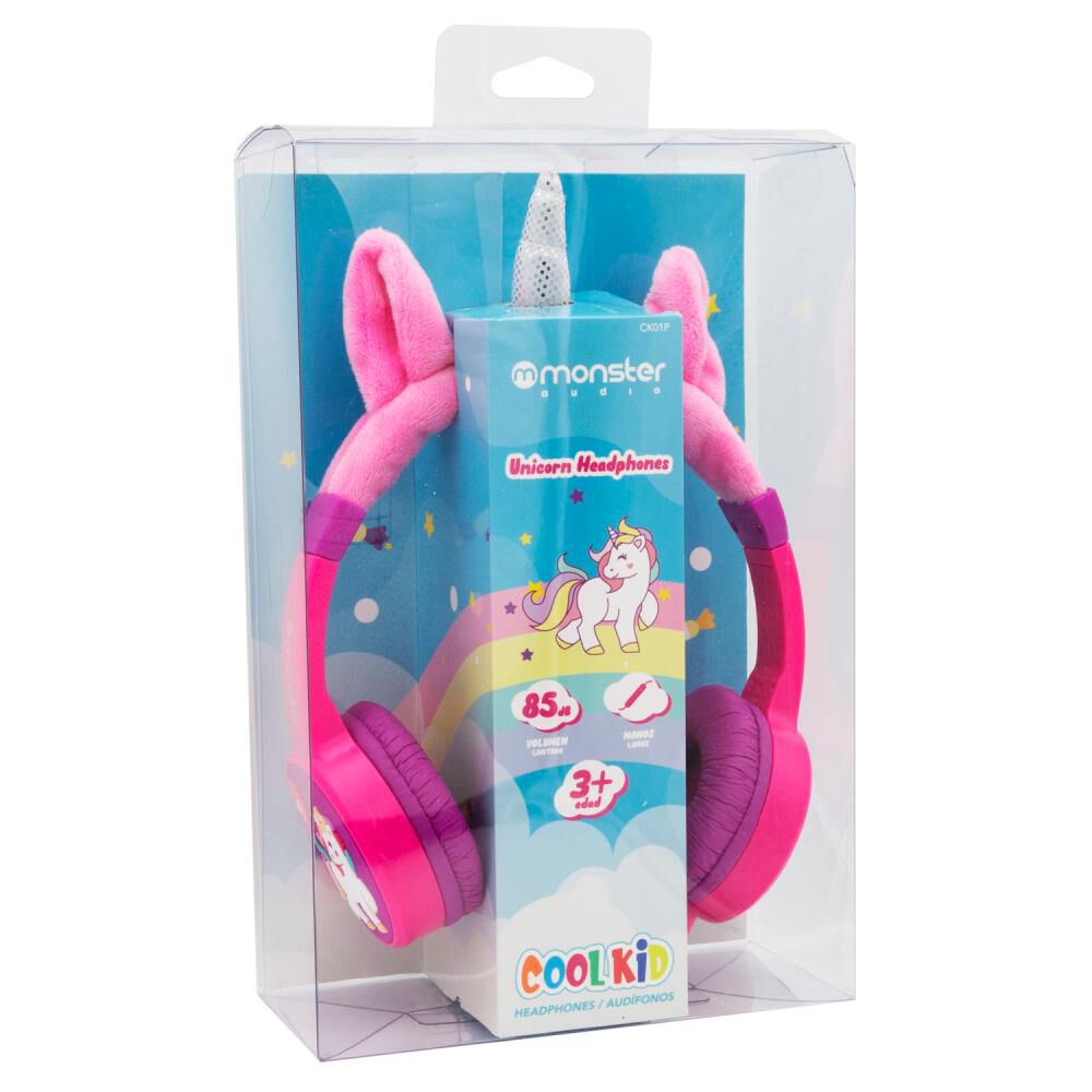 Audífonos Monsters Kid Unicornio image number 3.0