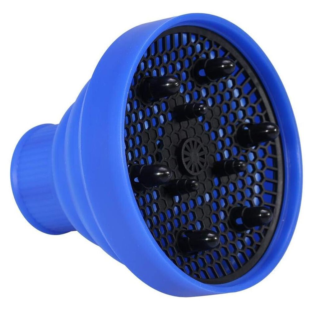 Difusor Para Secador De Cabello De Silicona Plegable Azul image number 0.0
