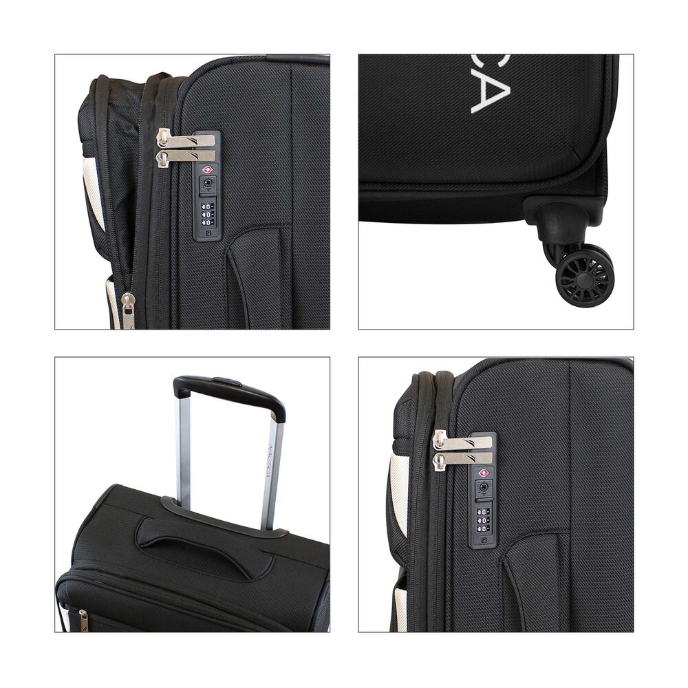 Pack 2 Maletas De Tela S+m Nautica Marbella 10k Y 20k Negra image number 2.0