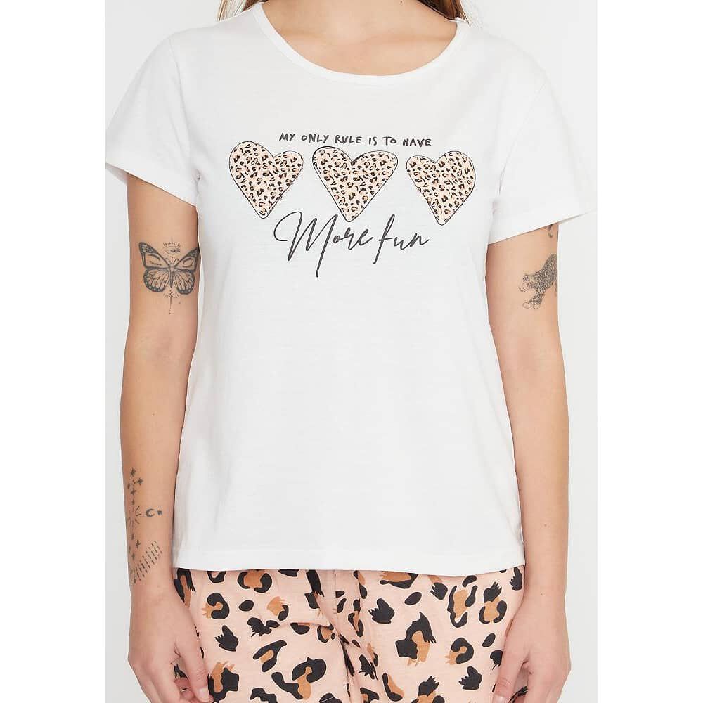 Pijama De Mujer Algod&oacute;n 70.1079m Kayser image number 2.0