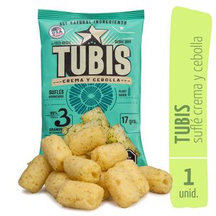 Tubis 17g Crema Y Cebolla Snack Saludable Fuerza Natural