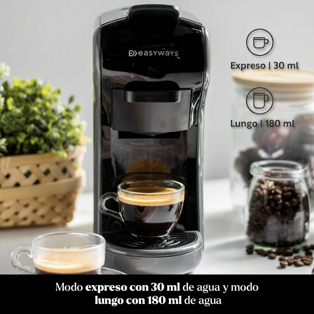 Cafetera C&aacute;psulas Espresso Milano Coffee 3en1 Rojo Easyways image number 2.0