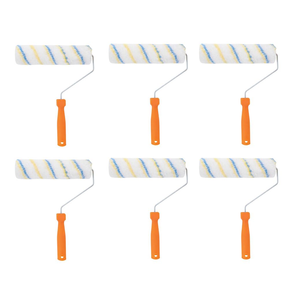 Set 6 Rodillos Chiporro Mango Plastico 33x23cm Para Pintar image number 0.0