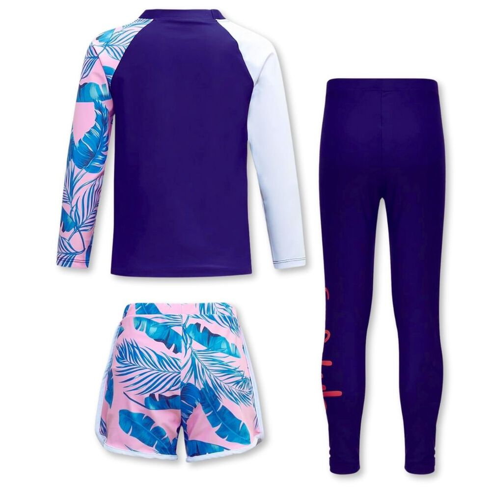 Fútbol Trajes De BaÃ±o Para NiÃ±os Manga Larga Baño Niña Trajes De