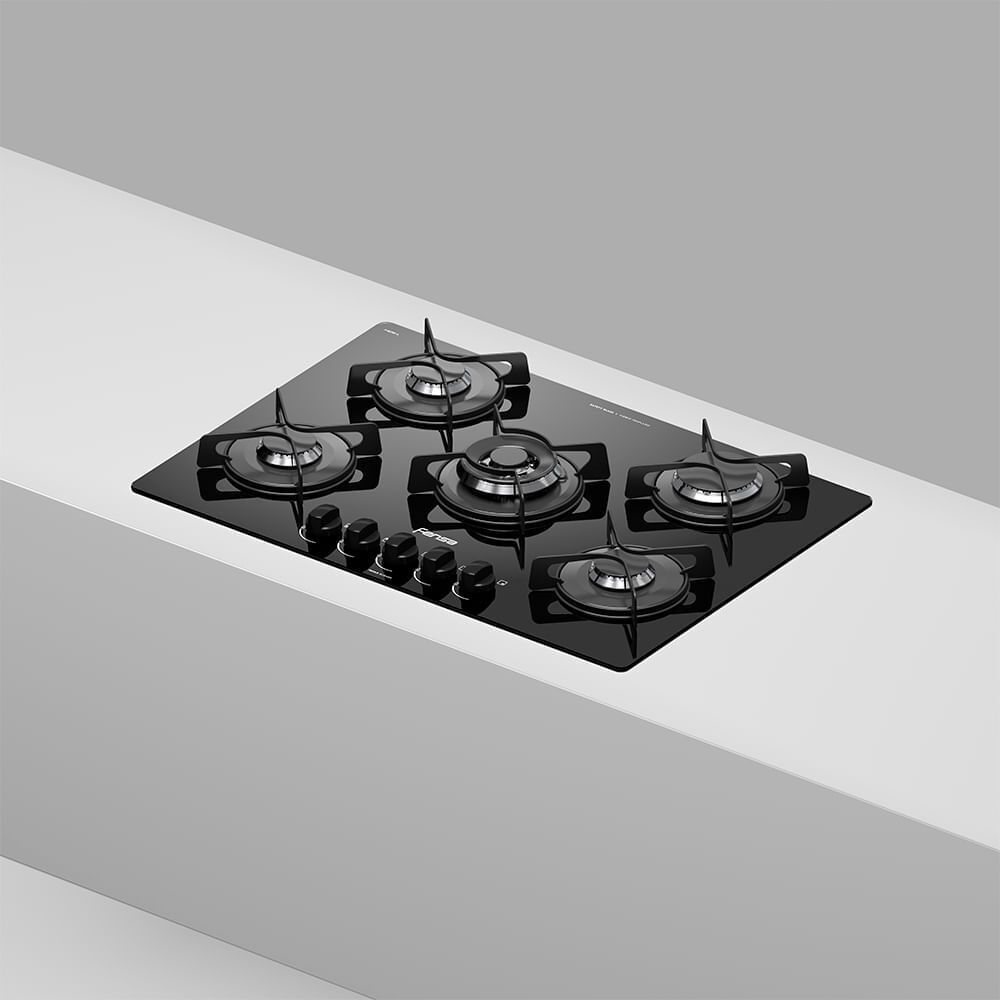 Encimera A Gas Fensa 5 Platos Con Triple Llama F Gc75v A image number 6.0