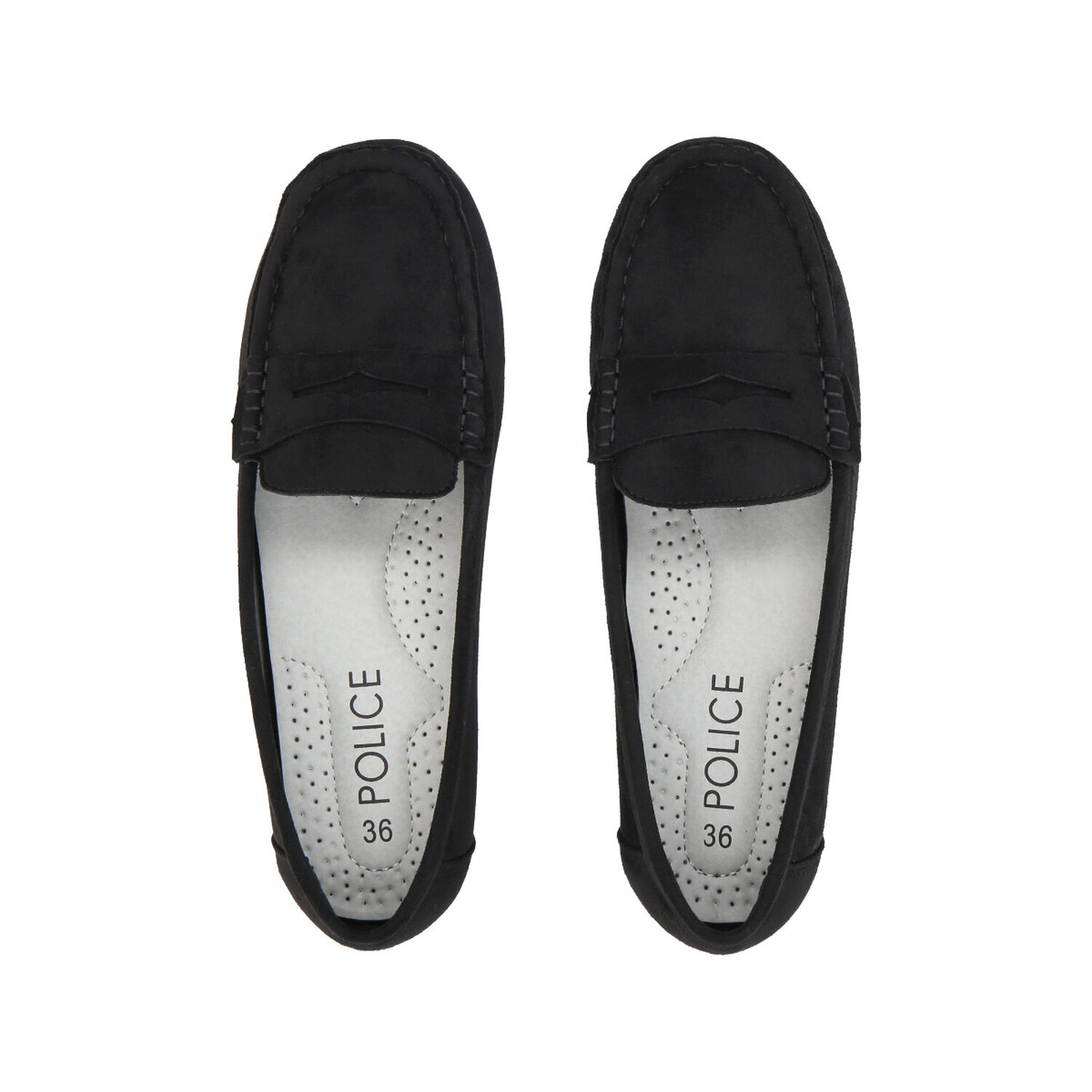 Mocas&iacute;n Mujer Negro 21 Lali Police image number 1.0