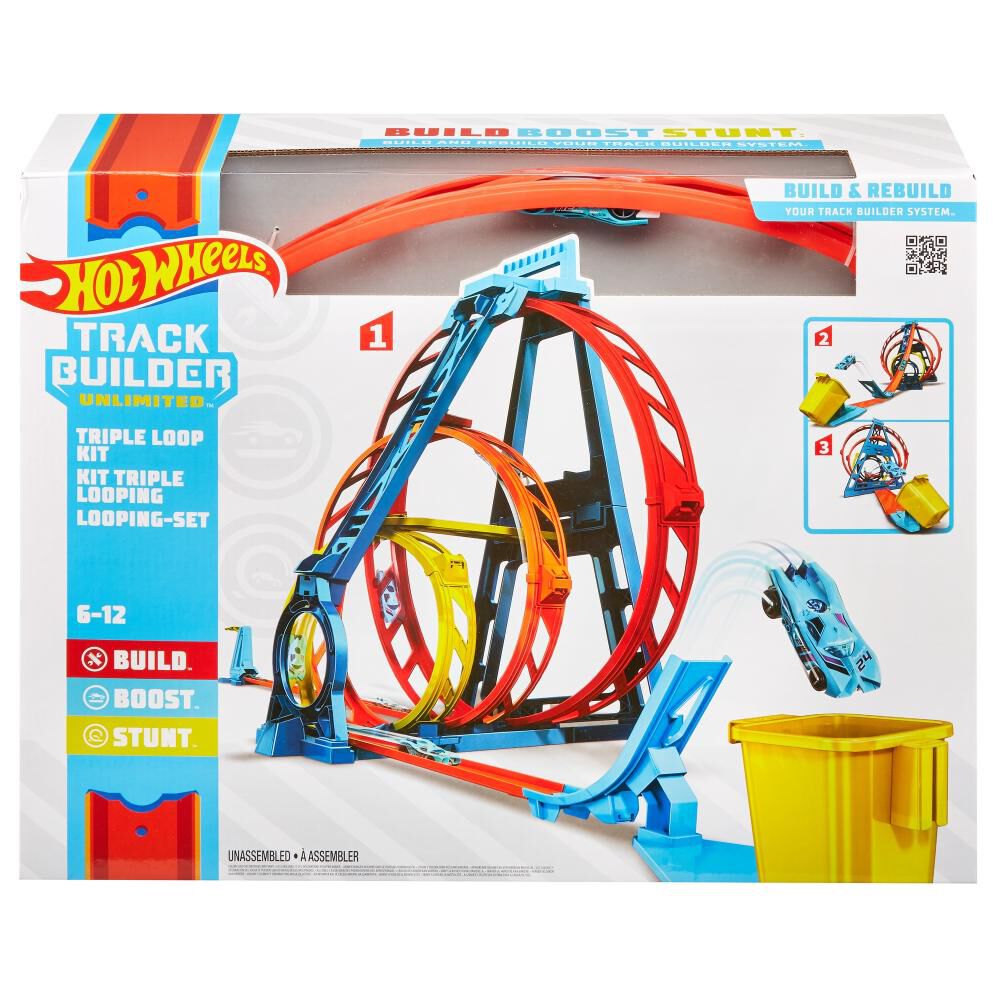 autopista hot wheels track builder