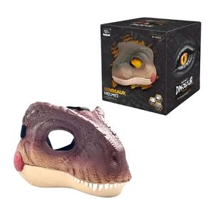 Juguete Mascara De T-rex Movimiento Y Sonido Infantil