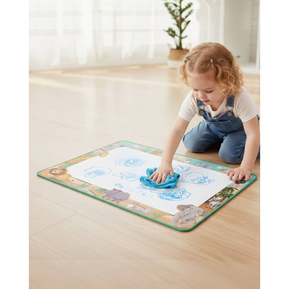 Juguete Alfombra Pizarra M&aacute;gica Con Agua Safari image number 4.0