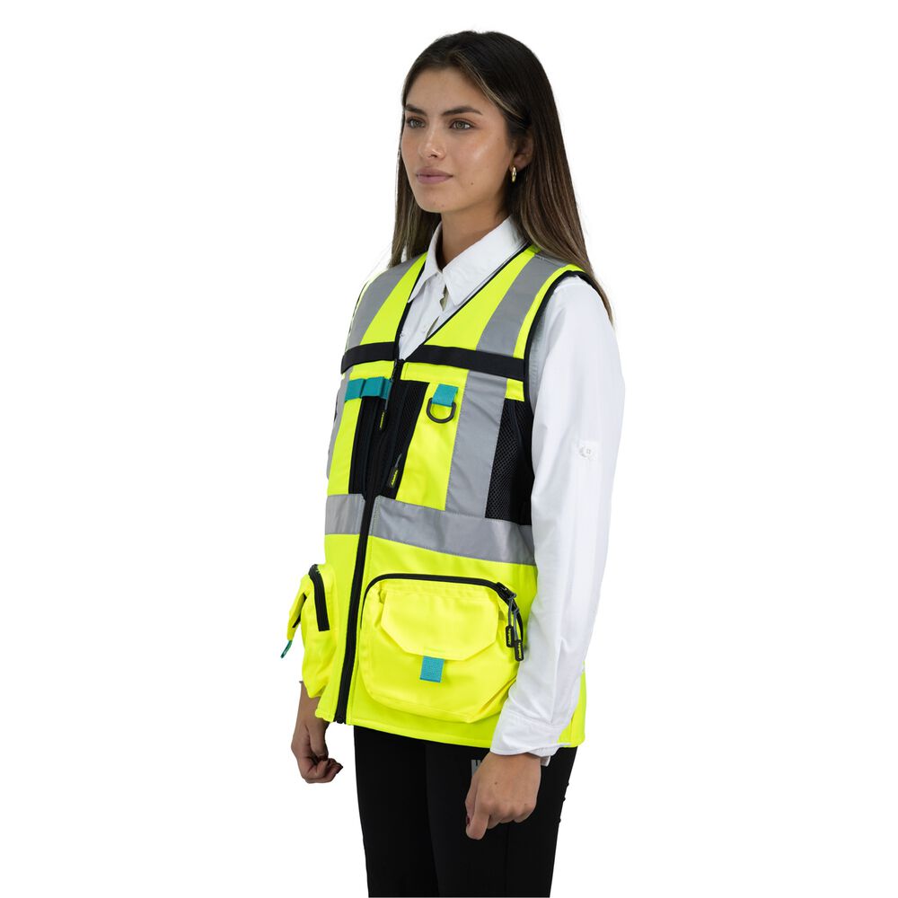 Chaleco Geologo Alaska Xpert Amarillo Mujer image number 2.0