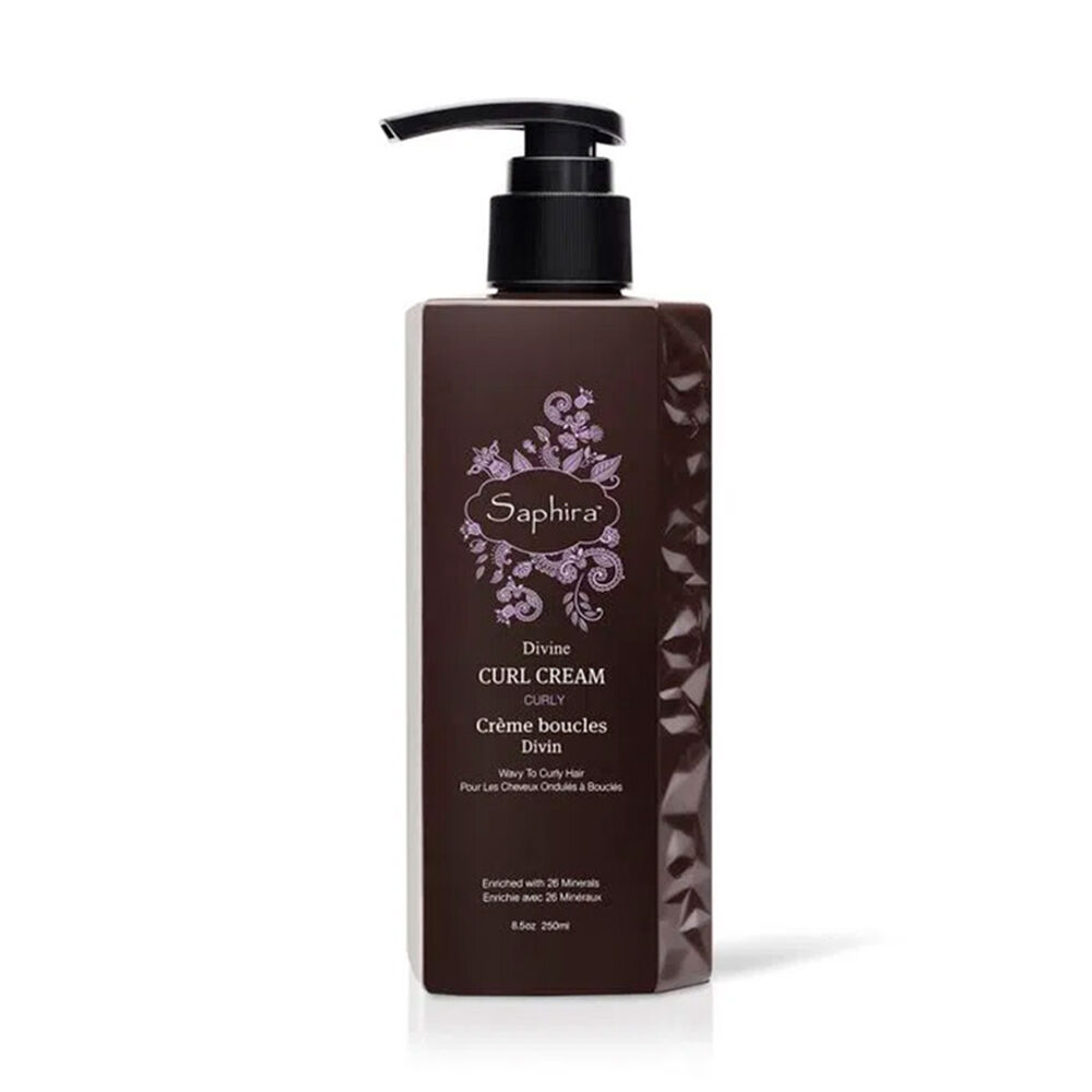 Saphira Divine Curly - Crema Para Peinar Para Cabello Ondulado Y Rizado 250 Ml image number 0.0