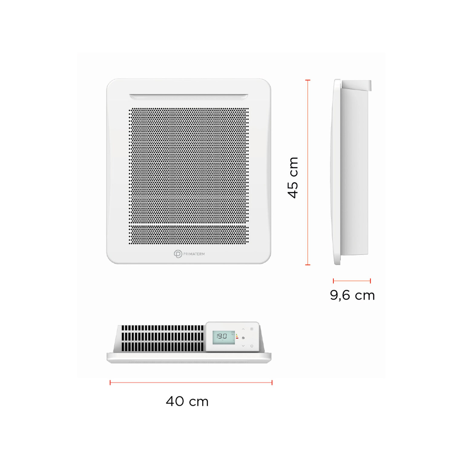 Estufa Calefactor El&eacute;ctrico Alumax Wifi 500w Primaterm image number 3.0