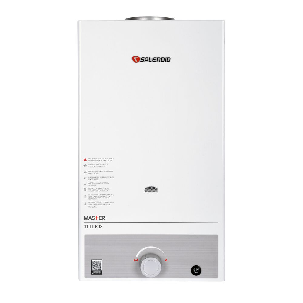 Calefont 11 Litros Gas Natural Tiro Natural Splendid image number 0.0