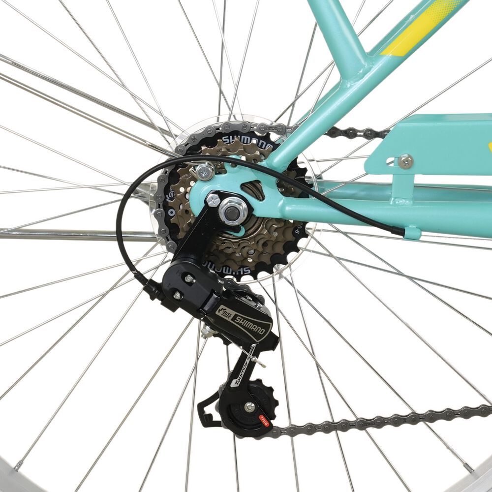 Bicicleta Totem City Dama Aro 26 Turquesa image number 7.0