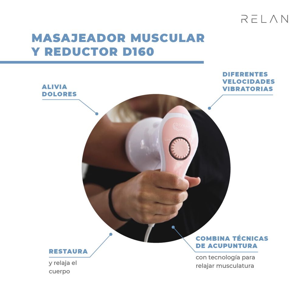 Masajeador Muscular Y Reductor / Divano D160 image number 3.0