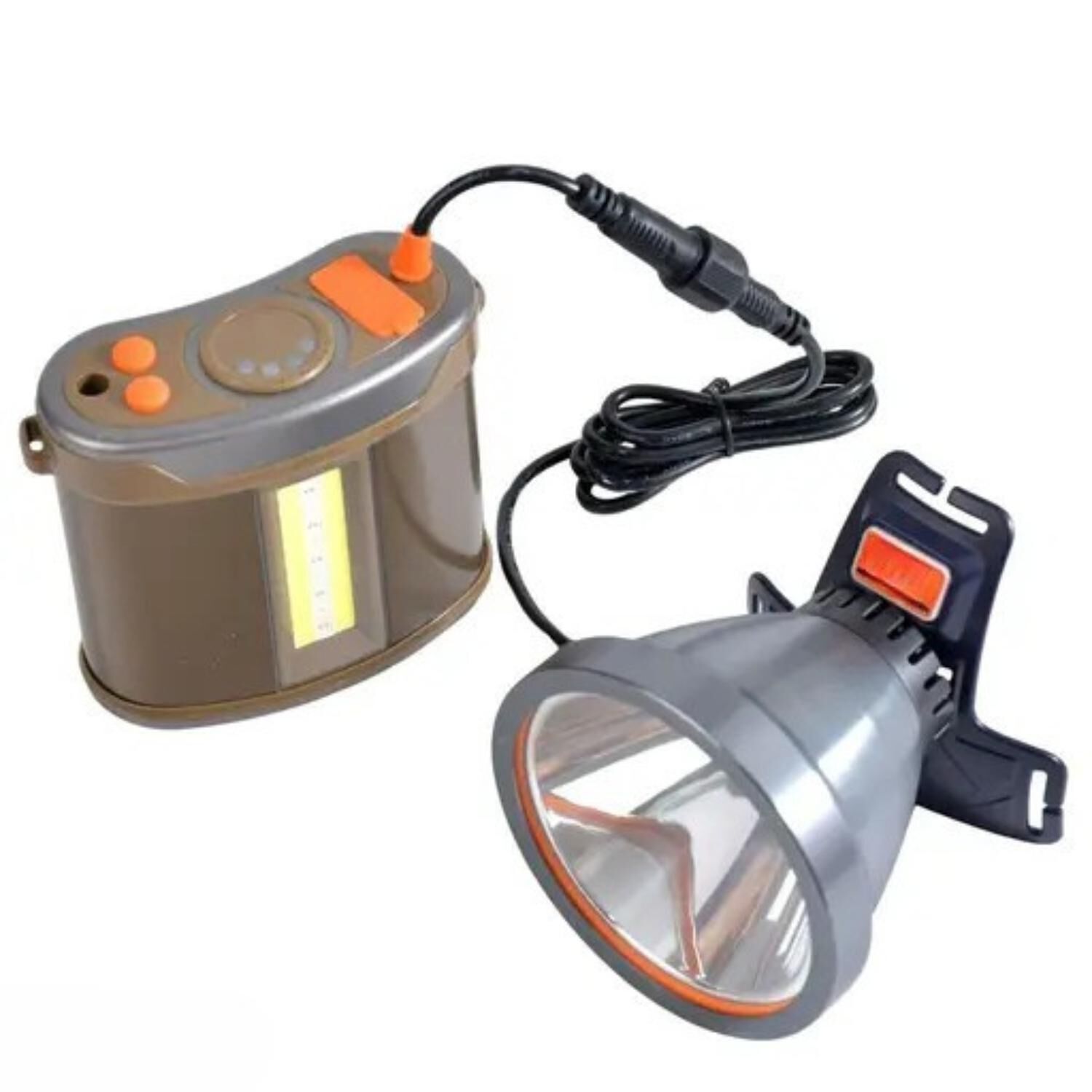 Linterna Led Tipo Expedici&oacute;n Con Bater&iacute;a Lateral image number 1.0