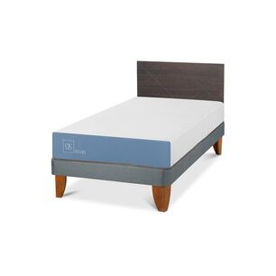 Cama Europea Cic Excellence / 1.5 Plazas / Base Normal + Respaldo