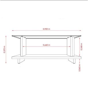 Mesa De Centro Altavision Frizz Nat