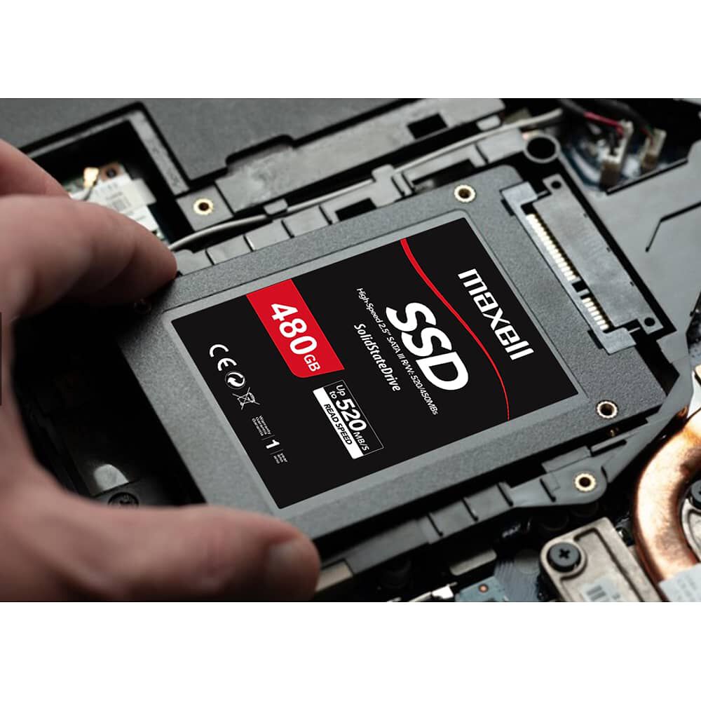 Disco Duro Solido Ssd Maxell Interno 480gb Sata Iii 2.5" image number 2.0