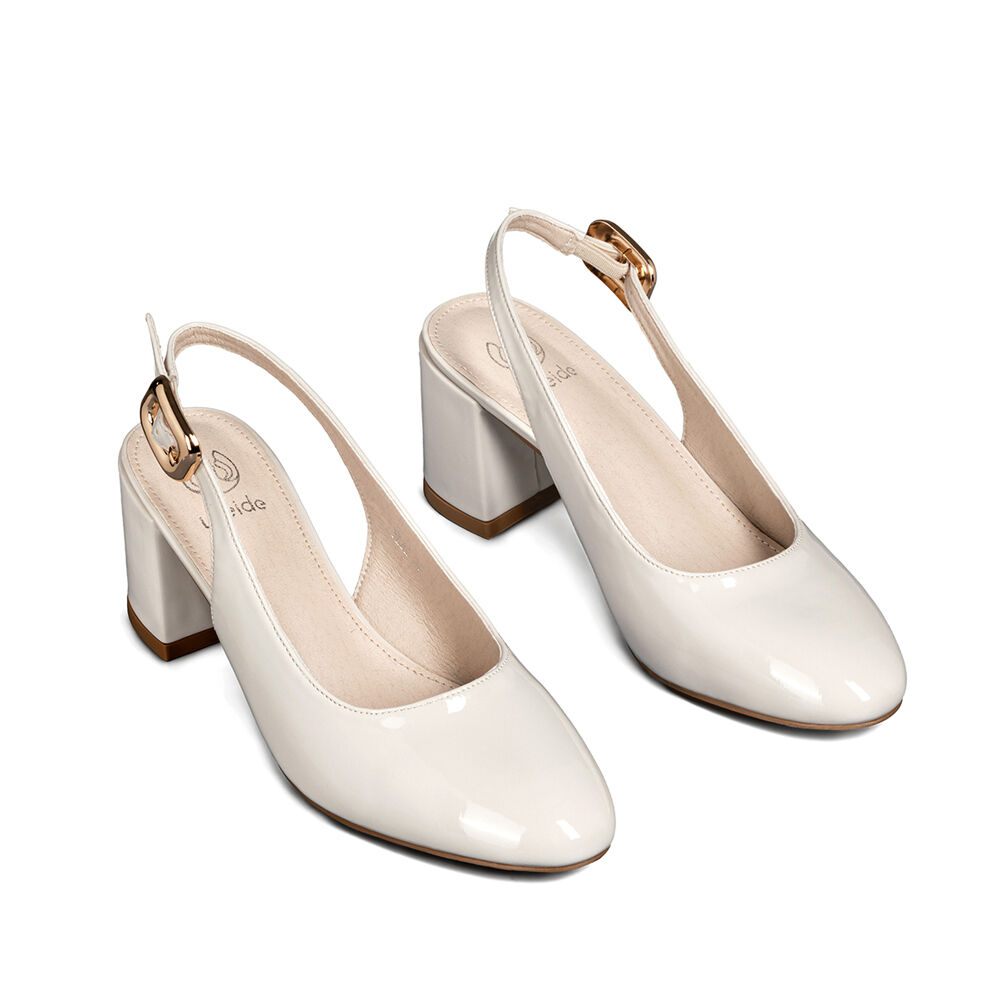 Zapato Casual Tacones Charol Verano Mujer Weide Yl82 image number 7.0