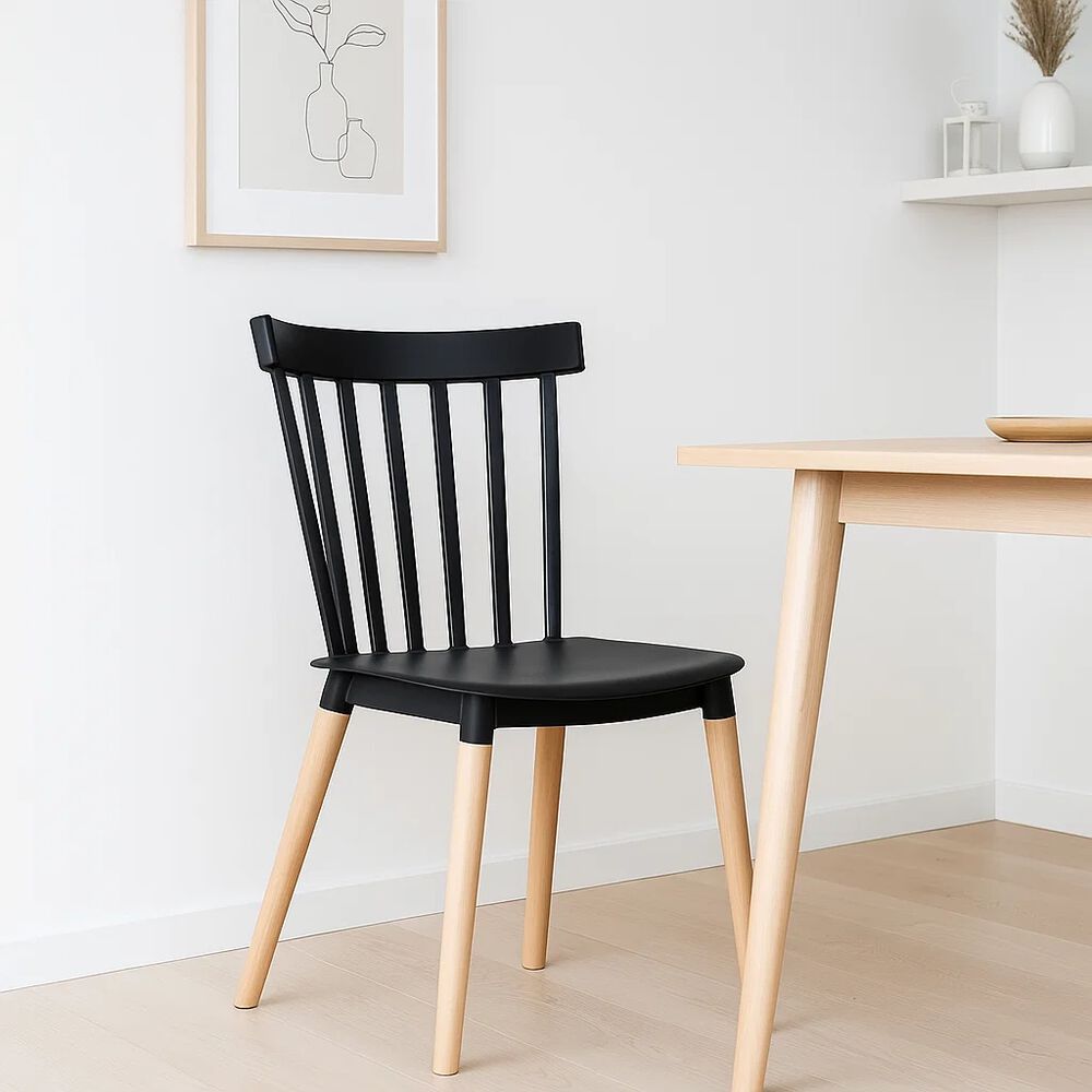 Silla Windsor - Negra image number 1.0