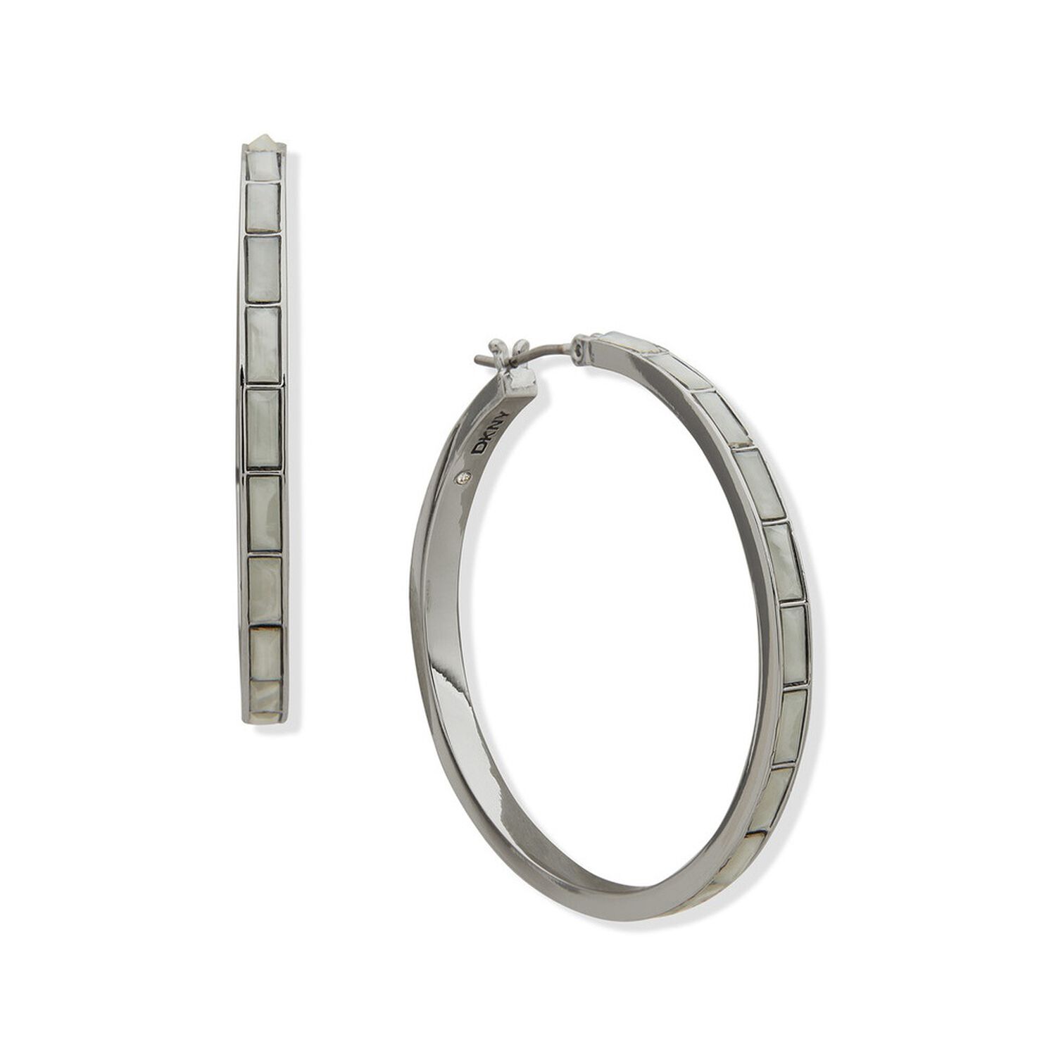 Aros Mujer Donna Karan New York Plateado 04g00745 image number 0.0