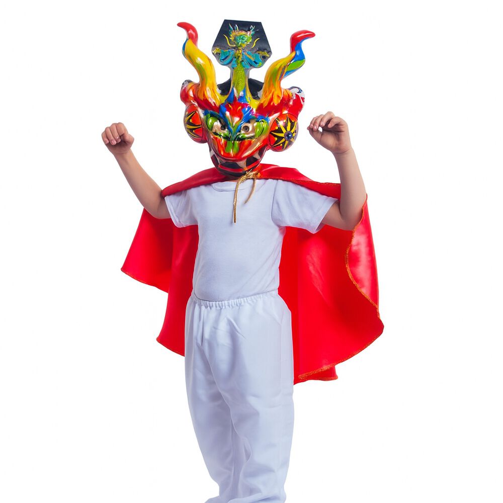 Capa La Tirana Caporal Traje Tipico Nortino Infantil image number 9.0