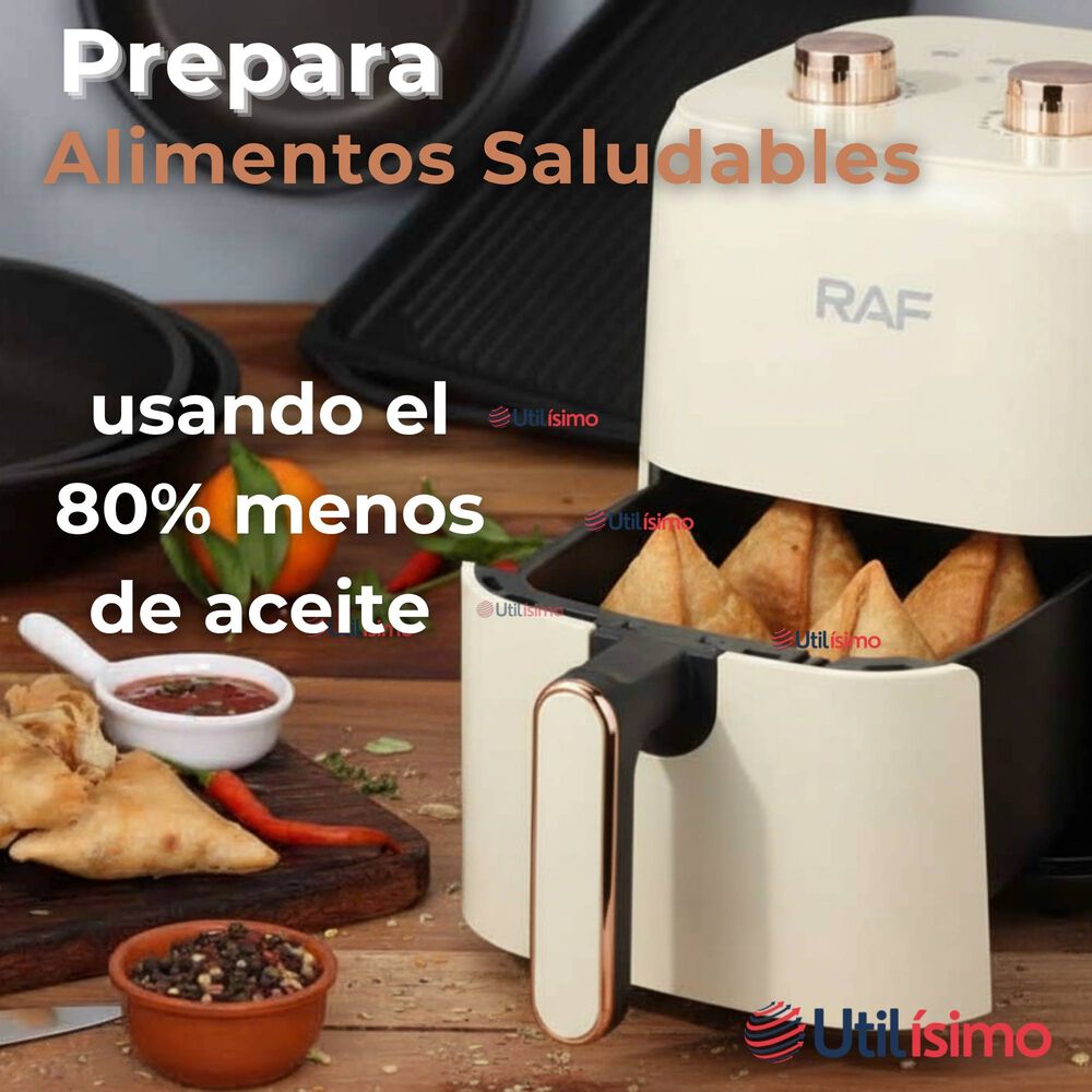 Freidora De Aire Manual Capacidad 3 Litros 1300w De Potencia image number 1.0