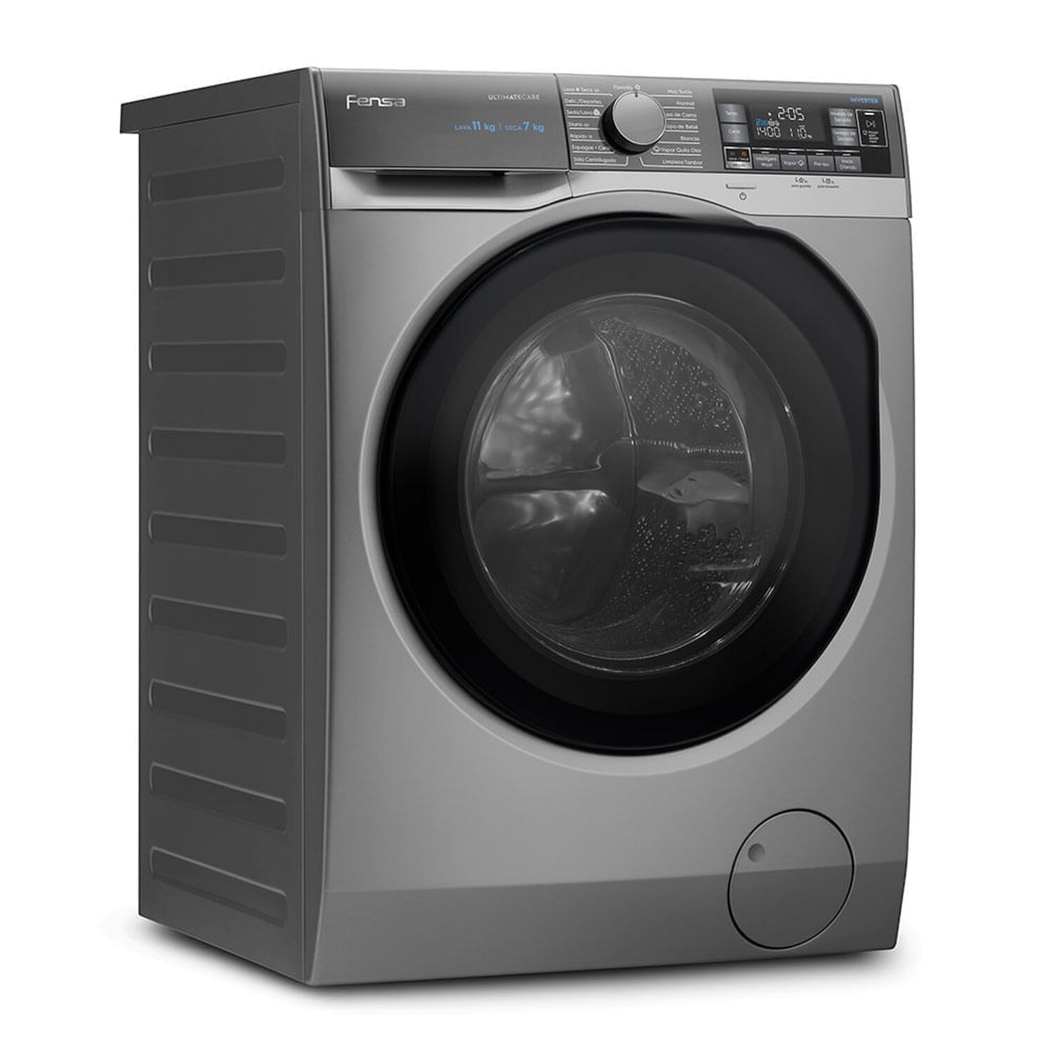Lavadora Secadora Fensa 11kg Lavado Inteligente 11wd Gris image number 3.0