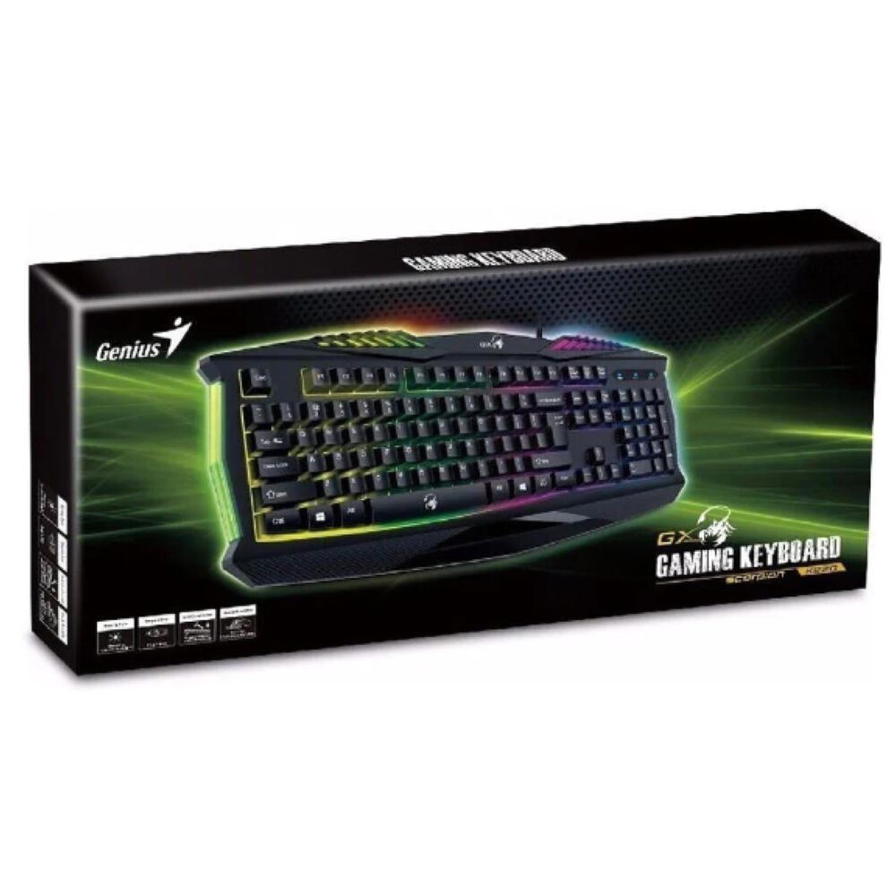 Teclado Gamer Usb Retroiluminado Scorpion K220 image number 4.0