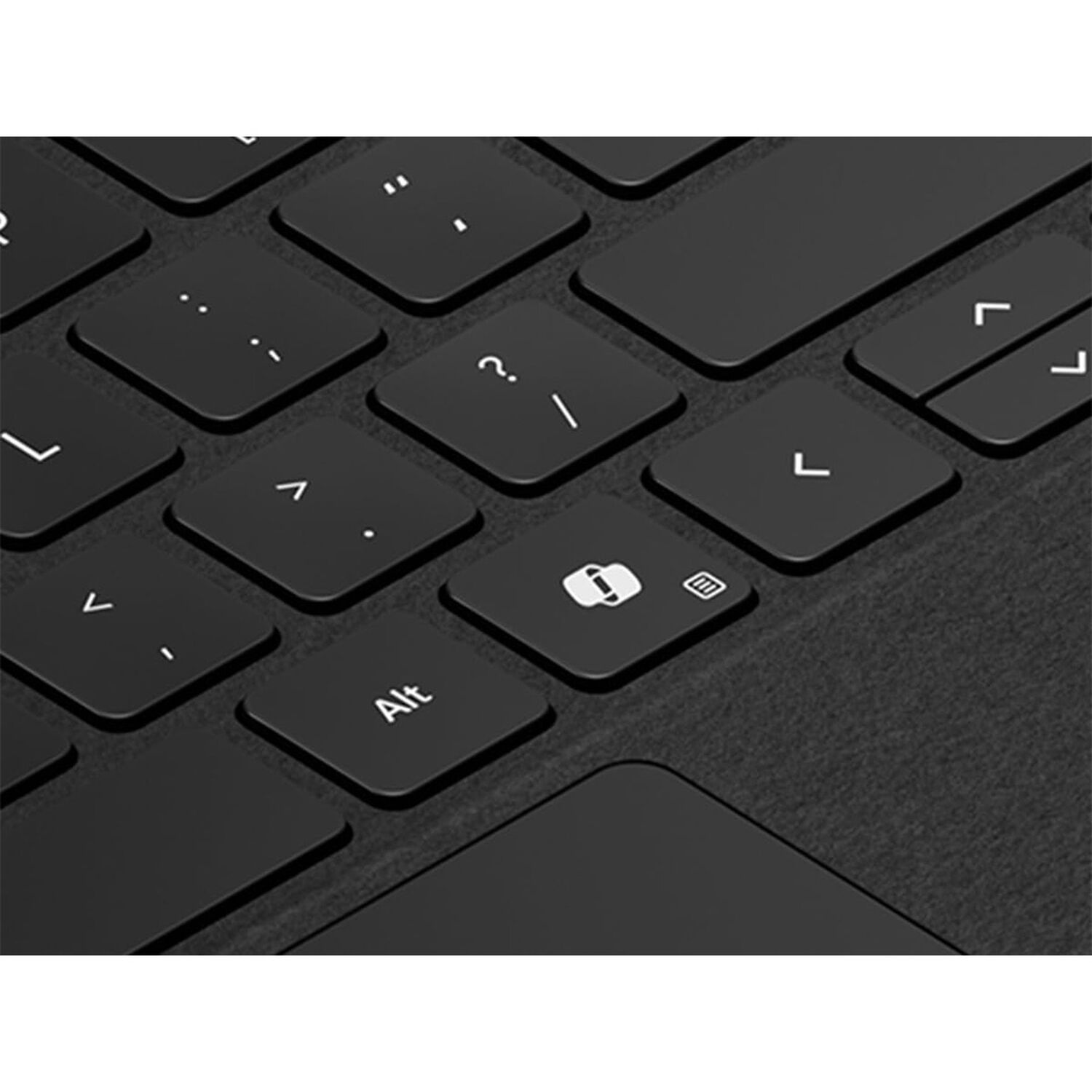 Surface Pro Copilot Cobertor Teclado Espa&ntilde;ol Para Surface Pro X, 8, 9, 10, 11 Negro image number 1.0