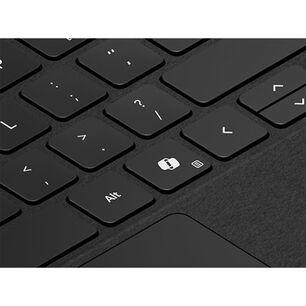 Surface Pro Copilot Cobertor Teclado Espa&ntilde;ol Para Surface Pro X, 8, 9, 10, 11 Negro