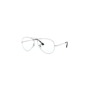 Lentes &Oacute;pticos Aviator Plateado Ray-ban Optical