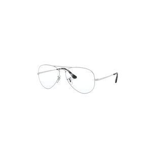 Lentes &Oacute;pticos Aviator Plateado Ray-ban Optical
