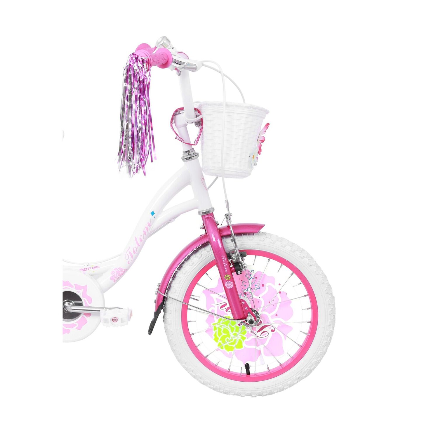 Bicicleta Totem Infantil Aro 16 Pretty Girl Color Blanco image number 3.0