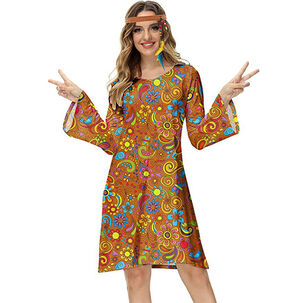 Disfraz Cosplay Hippie Adulto Disfraz Cosplay Hippie Adulto