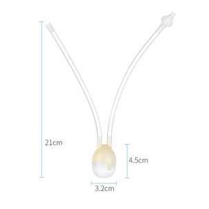 Aspirador Nasal Silicona Succi&oacute;n Limpiador Nariz Bebe + Caja