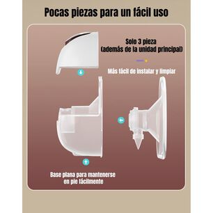 Extractor De Leche El&eacute;ctrico Port&aacute;til W210 Lubabycas