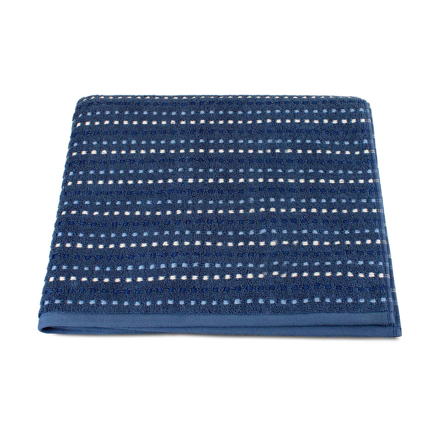 Toalla De Ba&ntilde;o Stripe Nautica Home 100% Algod&oacute;n76x137cm Azul image number 4.0