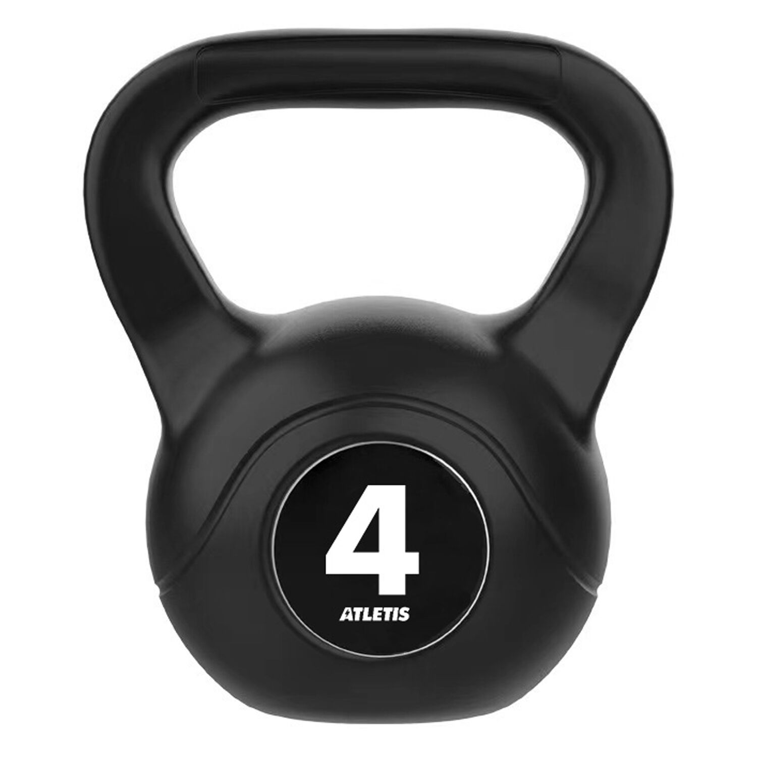 Kettlebell Mancuerna Pesa Rusa Cemento 4 Kg Negro image number 0.0