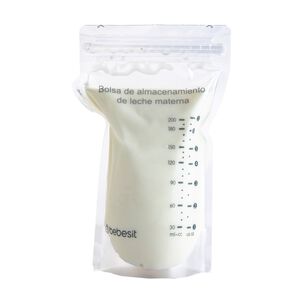 Pack 30 Bolsas Para Almacenar Leche Materna 200 Ml Bebesit