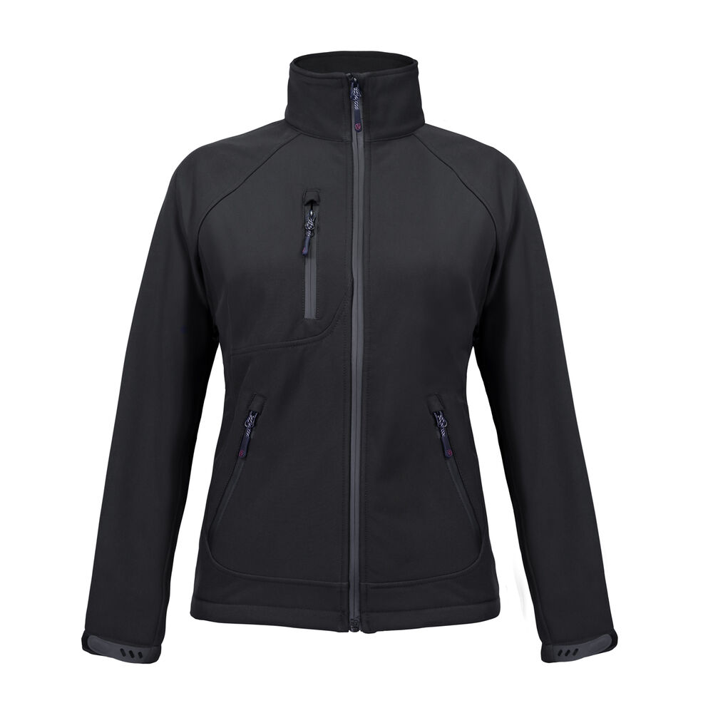 Chaqueta Softshell Negra Mujer Z-1600 image number 0.0