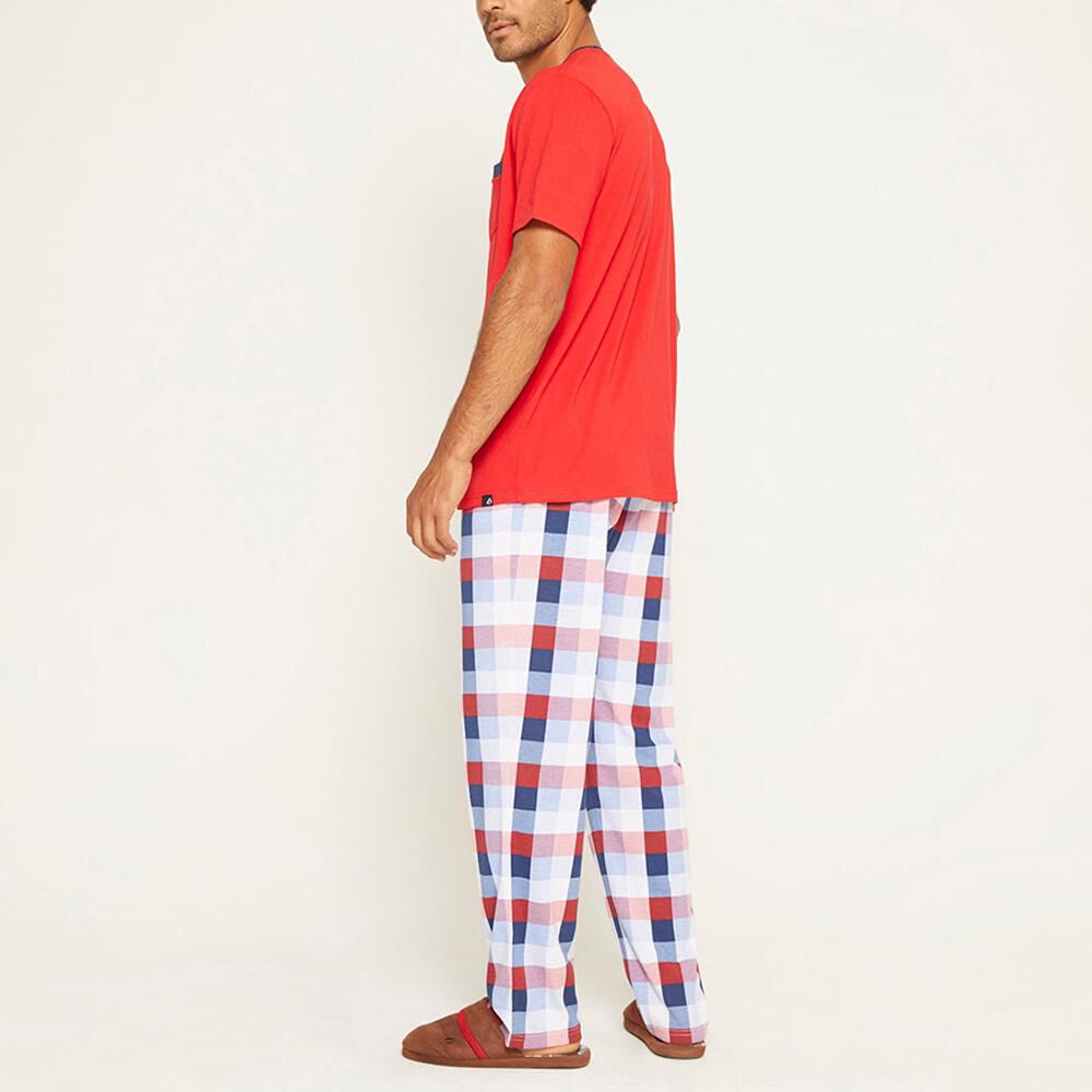 Pijama Manga Corta Hombre Herald image number 2.0