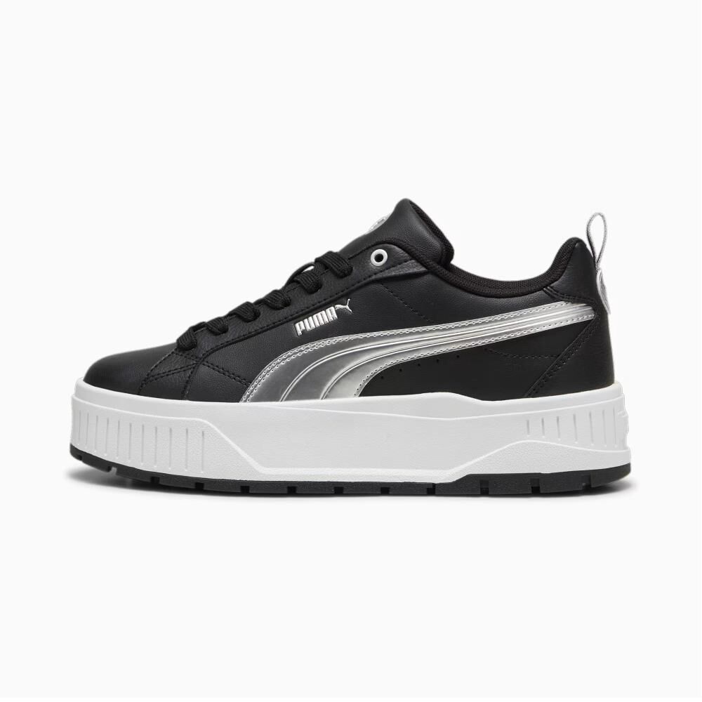 Zapatilla Urbana Mujer Puma Karmen Ii Metallic Dream Negro image number 3.0