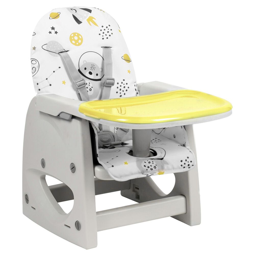 Silla De Comer Escritorio Foodzy 4-in-1 Yellow image number 6.0