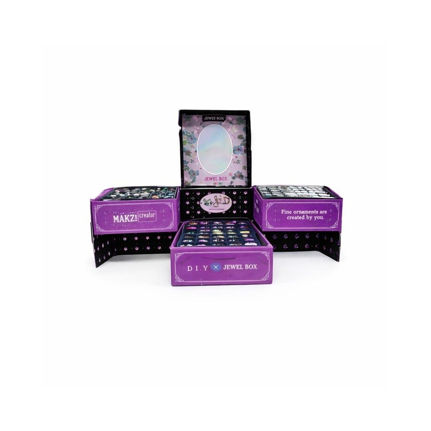 Kit Para Crear Pulseras Armar Collares Anillos Ni&ntilde;as 5000pcs image number 4.0