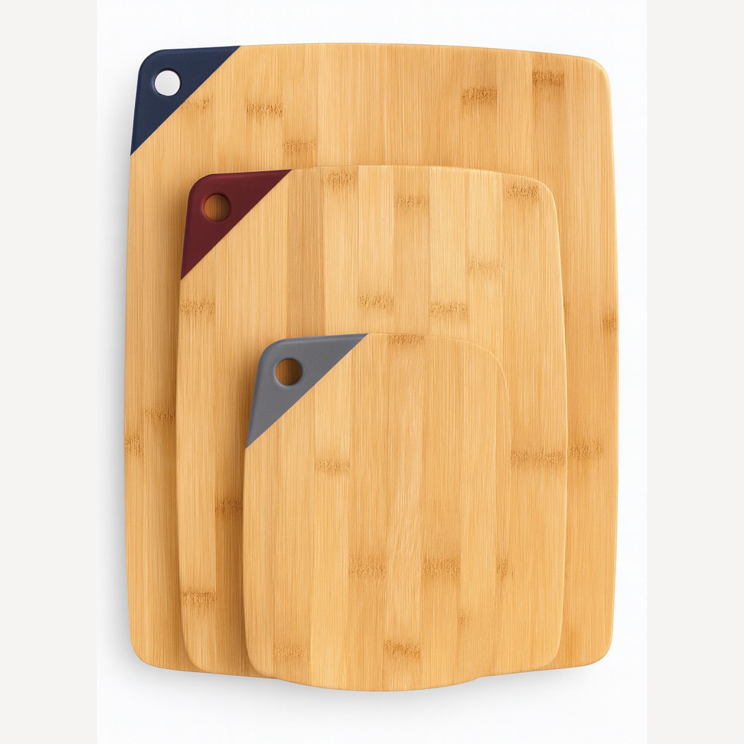 Set 3 Tablas De Picar Cortar Bambu Cocina Profesional image number 0.0