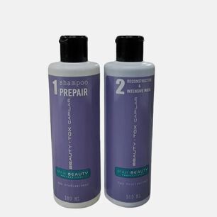 Kit Tratamiento Reconstructor Beauty-tox 100ml C/u 2 Pasos Marbeauty