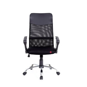 Silla Oficina Respaldo Malla Tipo Dallas Negro - Ps
