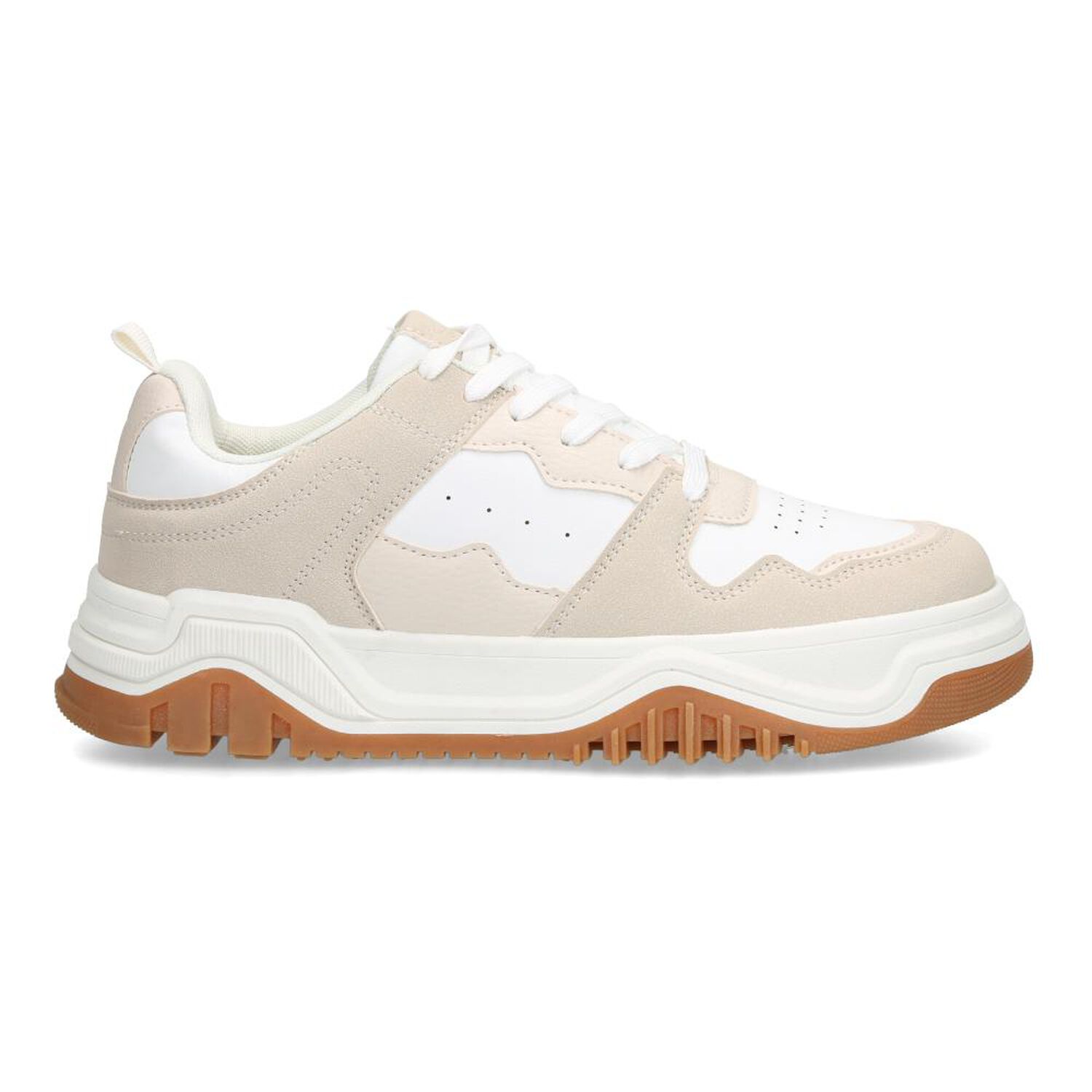 Zapatilla Urbana Mujer Freedom Beige image number 2.0